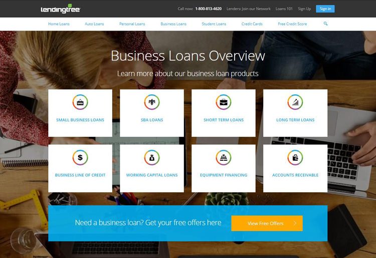 The best loan for your business LendingTree Business Loan Products