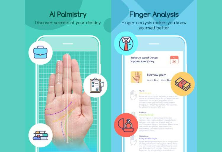 LifePalmistry - Filled with fun features revolving around your destiny, future, and health