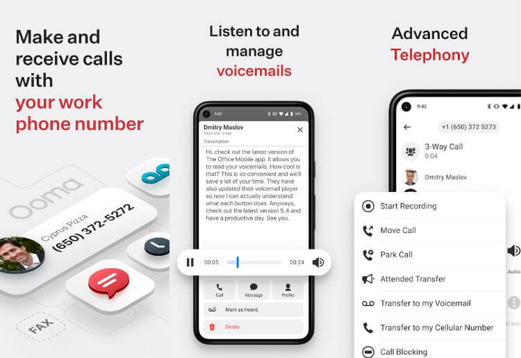 ooma office mobile voip