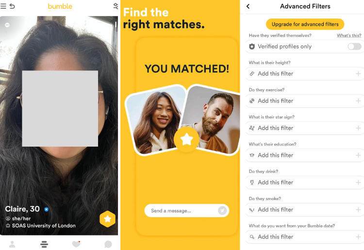 Bumble Dating Review - How To Find Matches