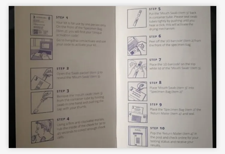 Living DNA DNA Testing Review - Getting Started