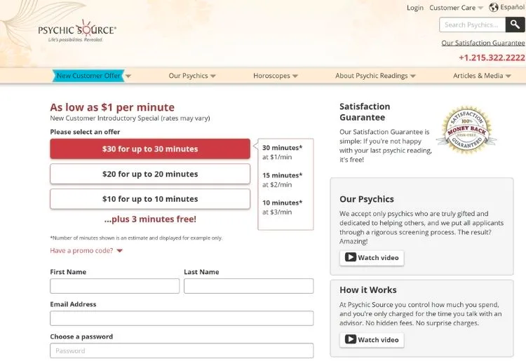 How to Get Started with Psychic Source