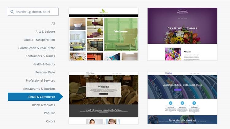 1&1 Ecommerce templates 1&1 Ecommerce templates