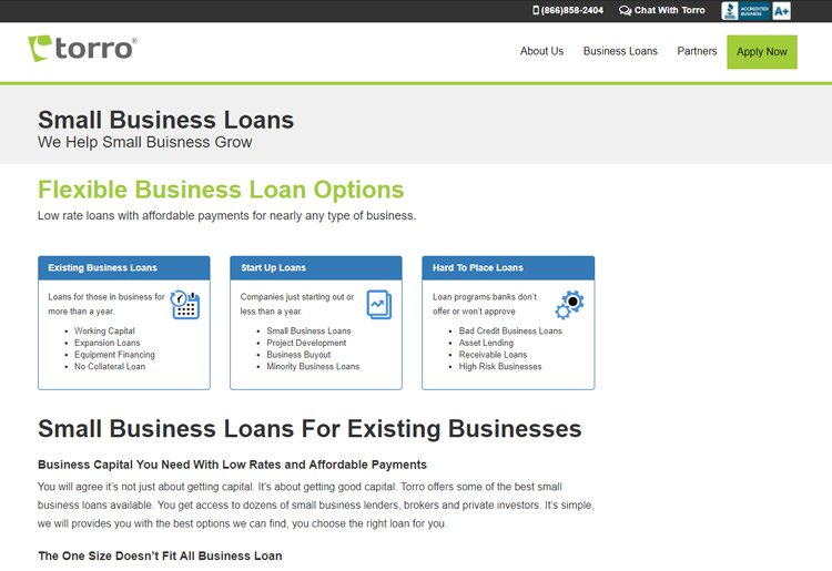 Flexible and fast Torro Flexible Loans