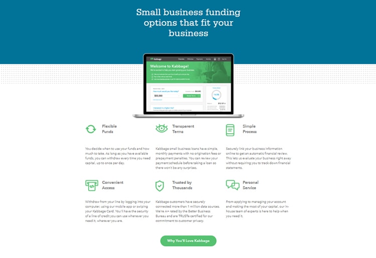 The best funding for your small business Kabbage Small Business Funding
