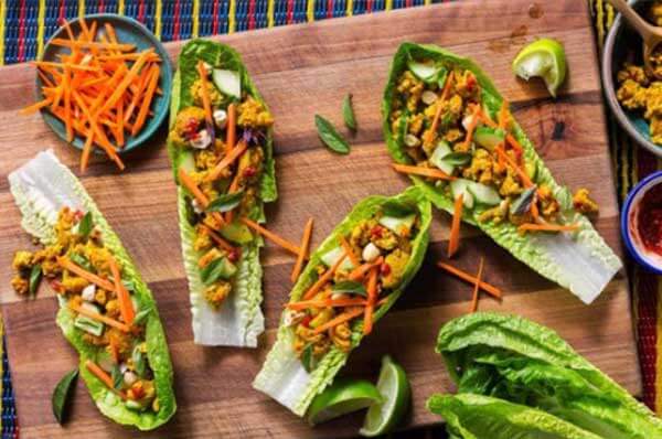 Superfast Thai Turkey Lettuce Cups Superfast Thai Turkey Lettuce Cups