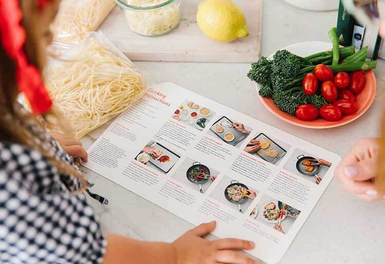Chick-fil-A meal kit recipe card Chick-fil-A meal kit recipe card