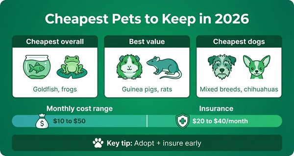 Cheapest Pets to Keep