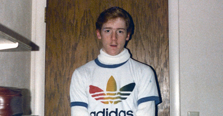 Hanneman in 1980 Hanneman at 16