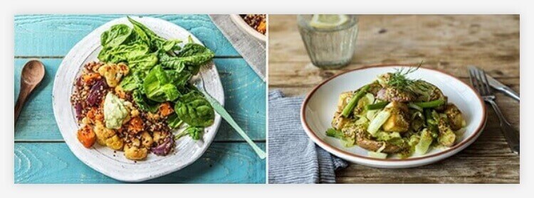 HelloFresh vegetarian diet