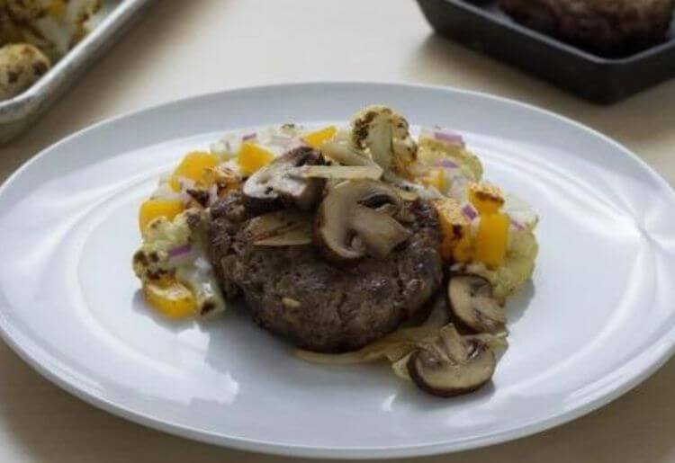 Grass-fed Salisbury steak Grass-fed Salisbury steak