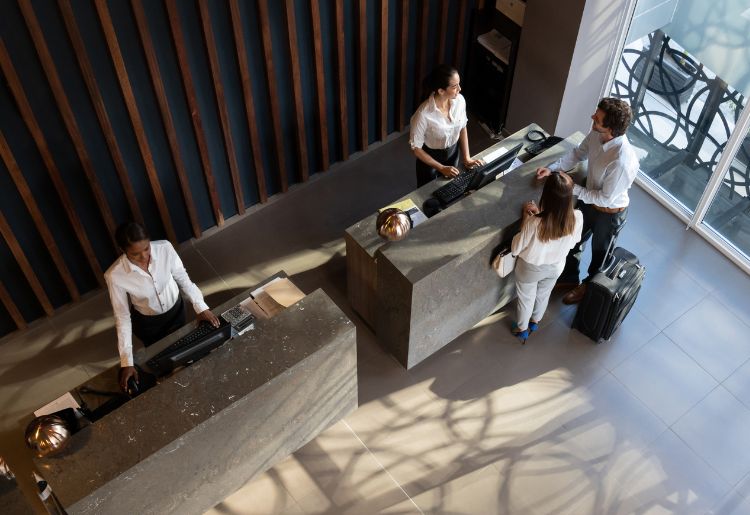 Front desk VoIP Hotel