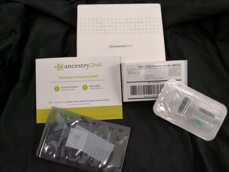What you receive in your AncestryDNA kit What you receive in your AncestryDNA kit