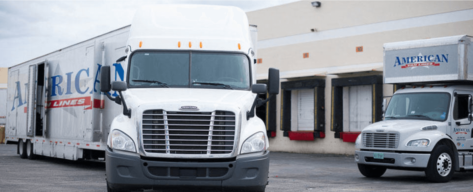 American Van Lines Moving Fleet