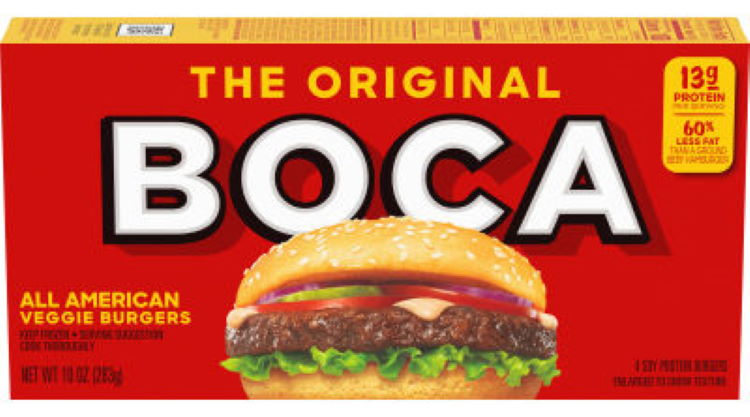 BOCA All-American Veggie Burgers