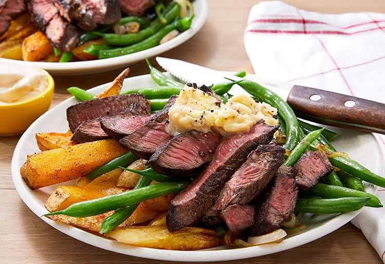 EveryPlate steak frites EveryPlate steak frites