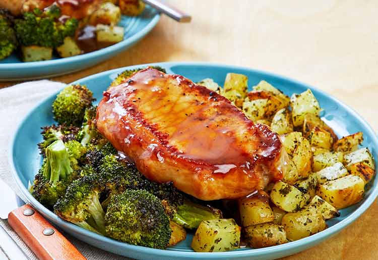 EveryPlate pork chops EveryPlate pork chops