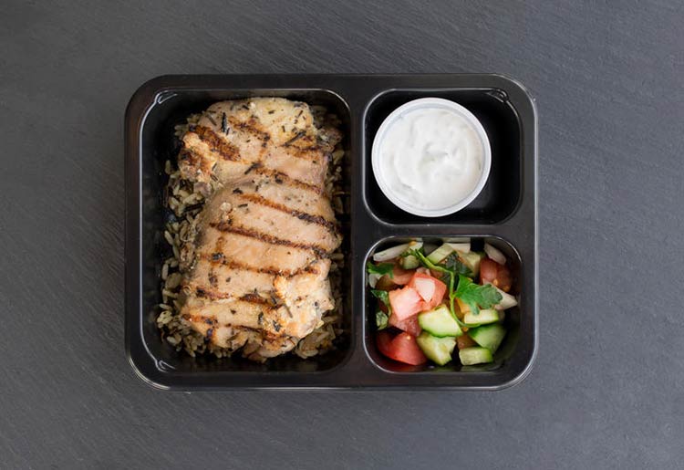 Grilled Chicken Gyro Plate