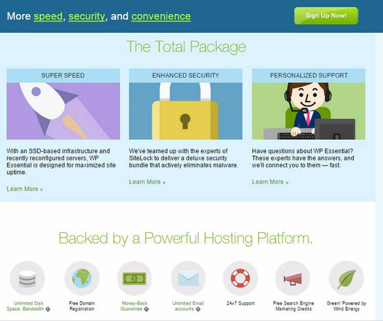 FatCow features FatCow features