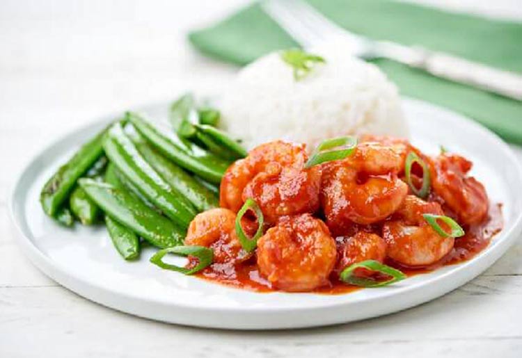Shrimp with Tiger Sauce from Home Chef Shrimp with Tiger Sauce from Home Chef