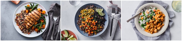 Freshly meal options Freshly meal options