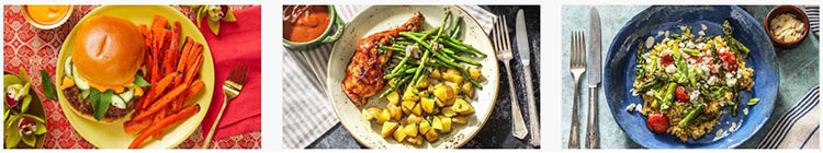 HelloFresh recipe options HelloFresh meal choices