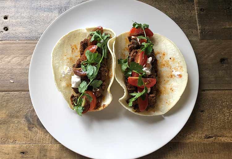 HelloFresh’s taco meal HelloFresh’s taco meal