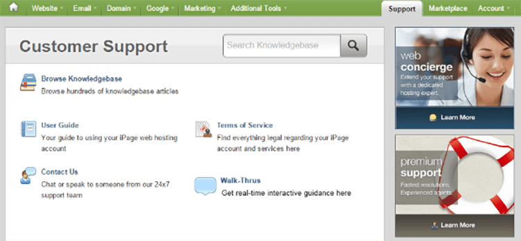 iPage customer support iPage customer support