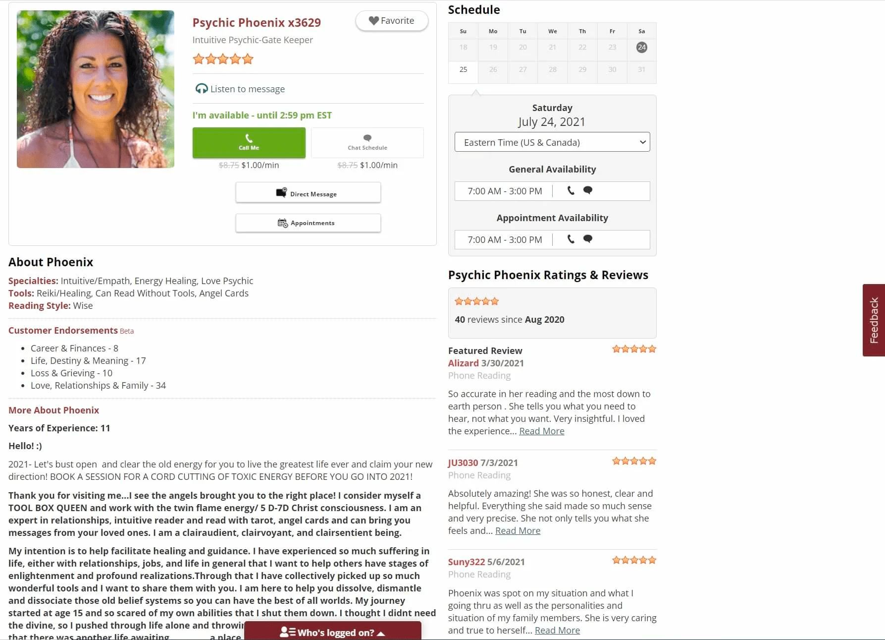 Are there customer reviews of readers?