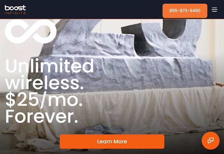 Boost Infinite unlimited wireless