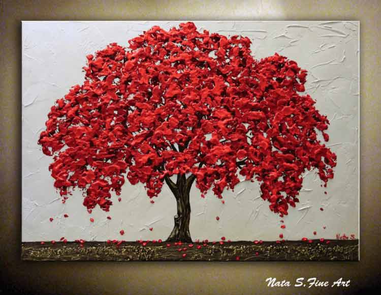 Fall Tree Painting Fall Tree Painting