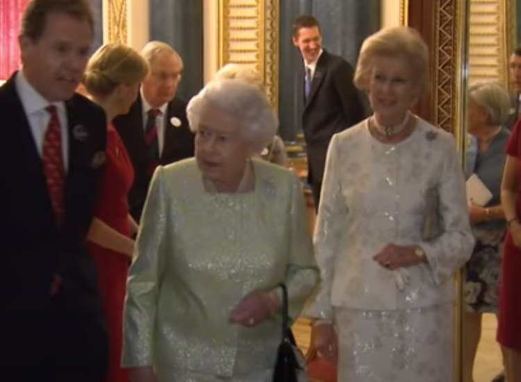 Diamond Flame Lily Brooch