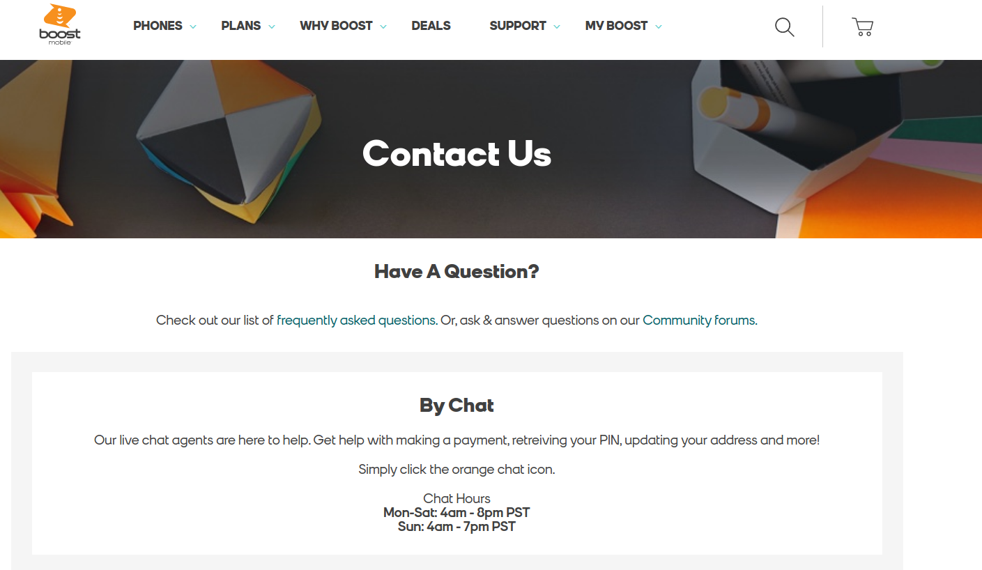 Boost Mobile Customer Service