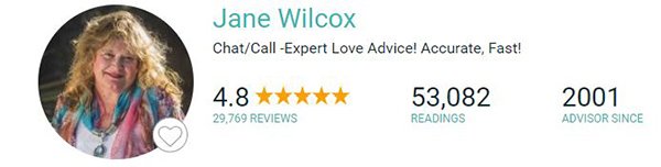 Psychic Jane Wilcox Jane from Keen specializes in love readings