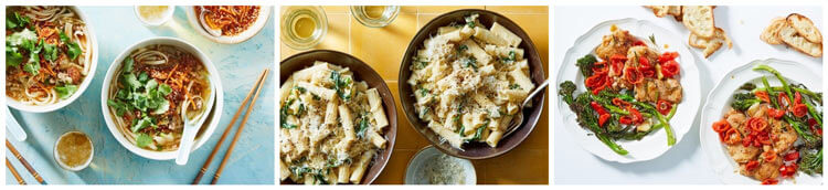 Martha & Marley Spoon dinner options Martha & Marley Spoon dinner options