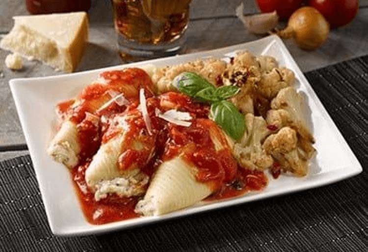 Stuffed Shells with Vodka Marinara Sauce Stuffed Shells with Vodka Marinara Sauce