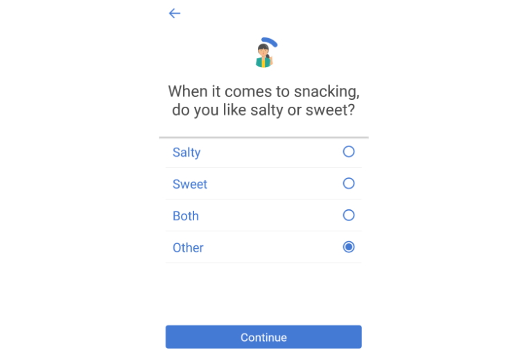 Do you like sweet or salty snacks?