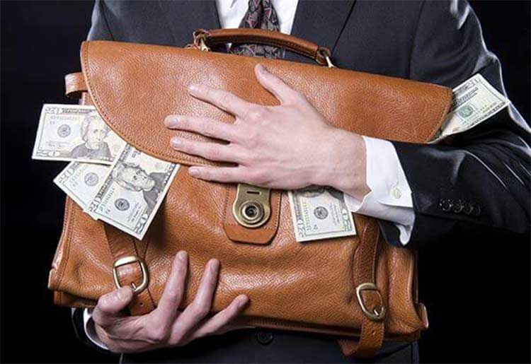 Bag of money Bag of money