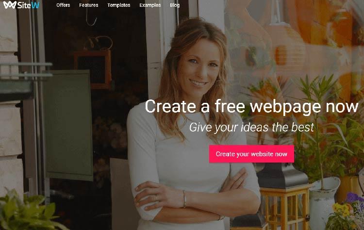 SiteW website SiteW website