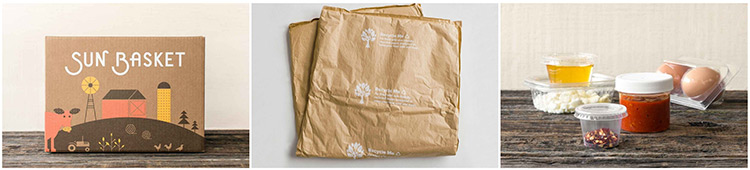 Recycle with Sun Basket Sun Basket environmental impact