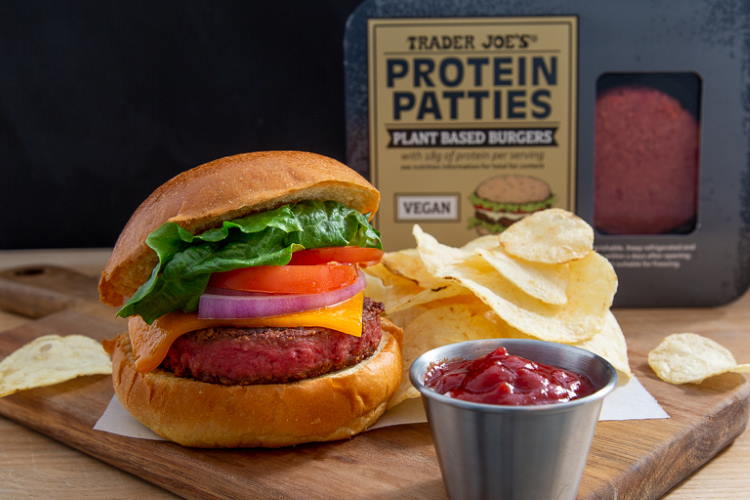 Trader Joe's Hi-Protein Veggie Burgers