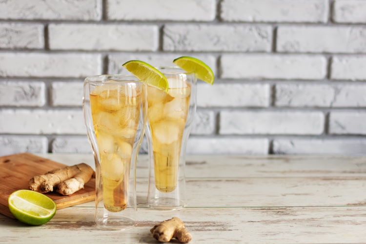 Moscato Ginger Iced Tea