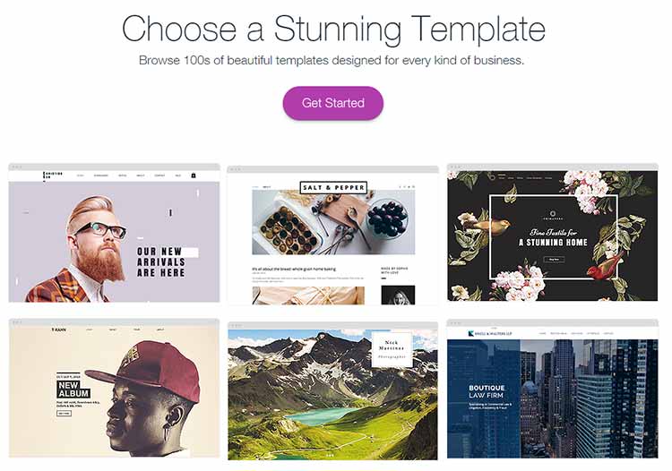 Wix templates Wix templates
