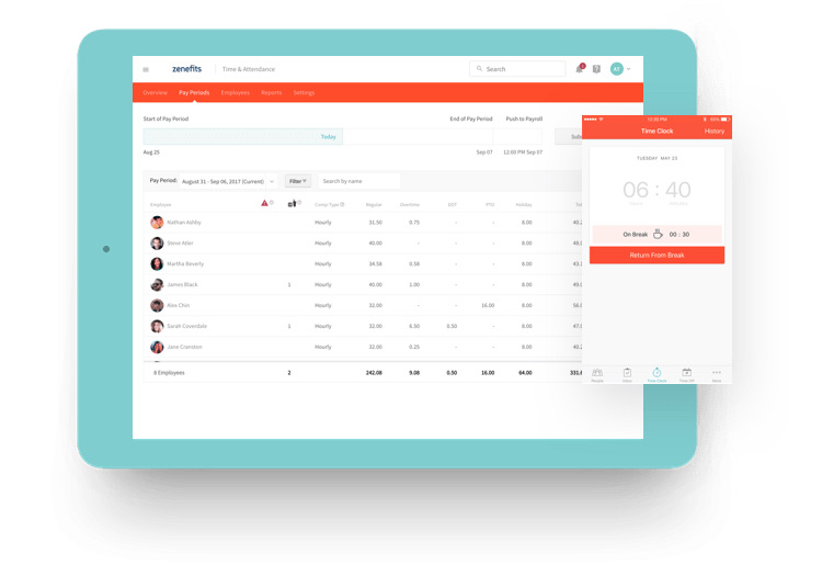 Zenefits payroll and HR software Zenefits payroll and HR software