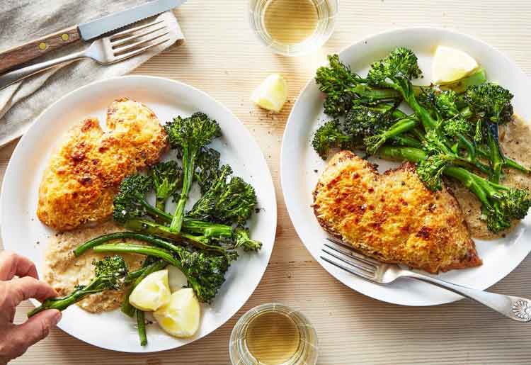 Chicken with Roasted Broccolini Chicken with Roasted Broccolini
